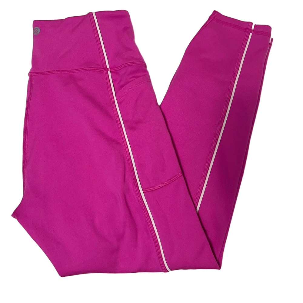 Victoria's Secret Hot Pink Sports Leggings Size Medium